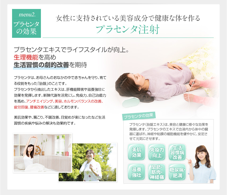 プラセンタ点滴